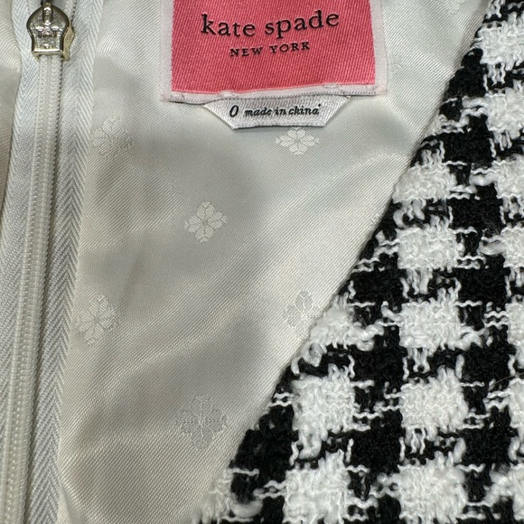 Kate Spade Houndstooth Tweed Dress - Picture 5 of 6